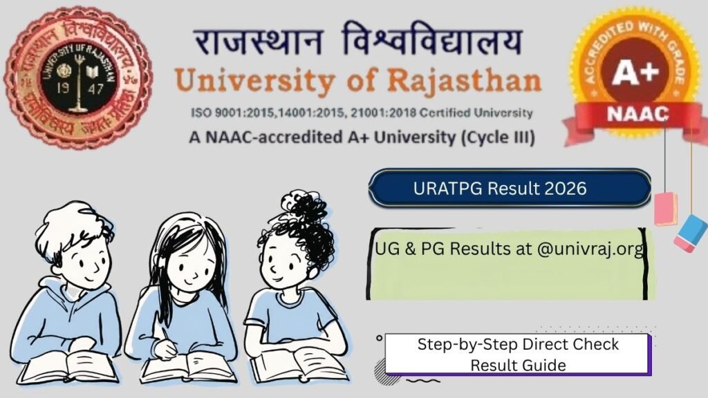 URATPG Result 2026 Announced Check Semesters Result at @univraj.org